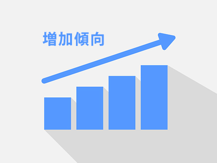 インフルエンザ報告は増加傾向